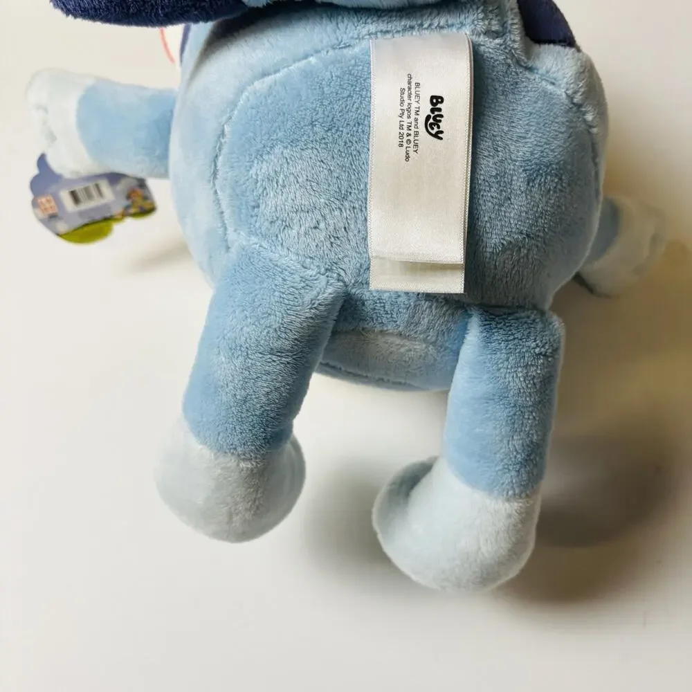 Bluey with Santa Hat 16” Holiday Plush Ultrasoft Buddy Stuffed Animals Toy NWT
